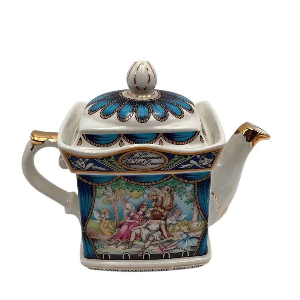 Sadler Vintage Teapot A Midsummer Night's Dream‎ Multicolor Figurine